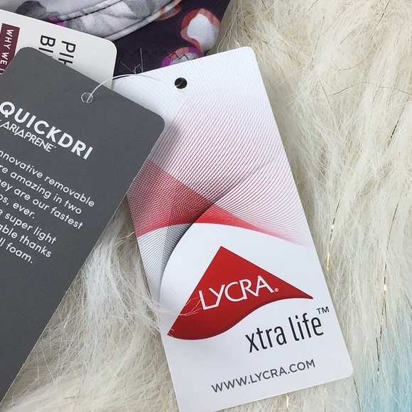 🆕ATHLETA Adjust Quick Dry Swim Top Size 32D/DD - Picture 9 of 14